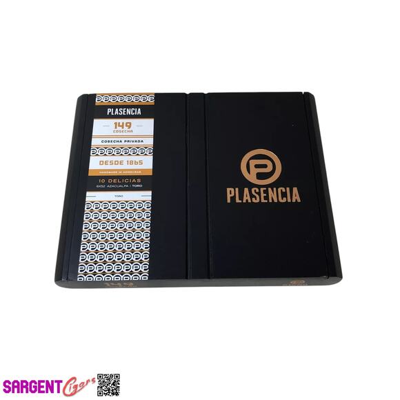 Plasencia 149 Cosecha Toro Empty Wooden Cigar Box 9.5x7.25x1.25 - Picture 4 of 8